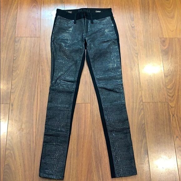 DL1961 Emma Legging in Python Size 24 - Picture 4 of 6